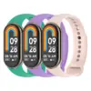 Ремінець до фітнес браслета Armorstandart комплект 3шт Xiaomi Smart Band 10/9/8 Spring (ARM75720)
