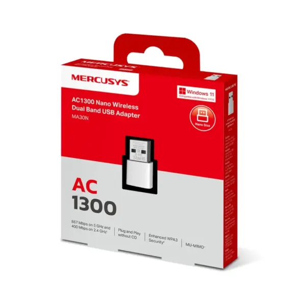 Мережева карта Wi-Fi Mercusys MA30N