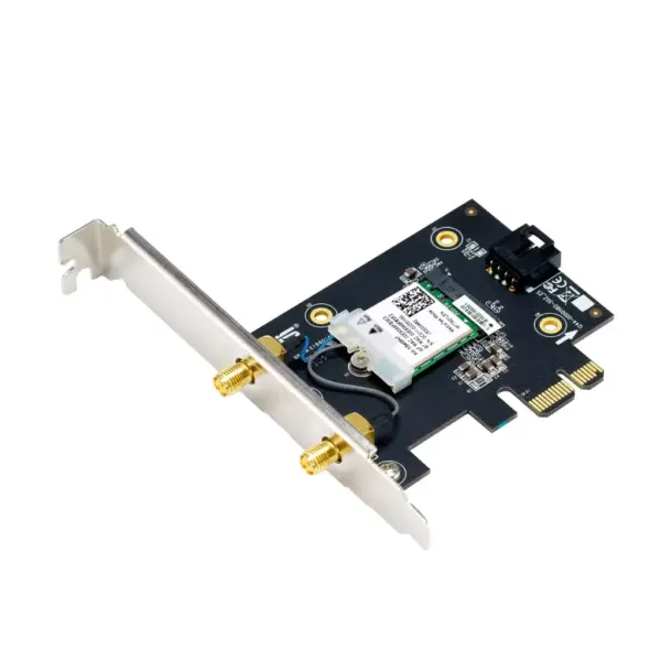 Мережева карта Wi-Fi ASUS PCE-BE6500 (90IG09G0-MO0B00) Мережева карта Wi-Fi ASUS PCE-BE6500 (90IG09G0-MO0B00)