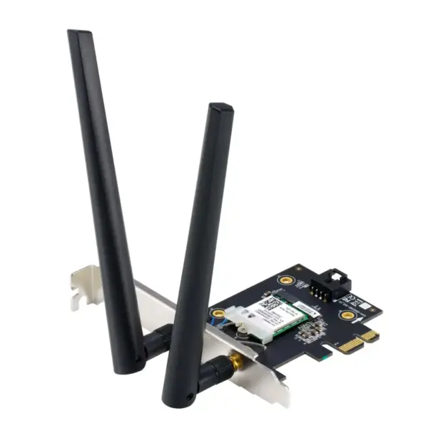 Мережева карта Wi-Fi ASUS PCE-BE6500 (90IG09G0-MO0B00) Мережева карта Wi-Fi ASUS PCE-BE6500 (90IG09G0-MO0B00)