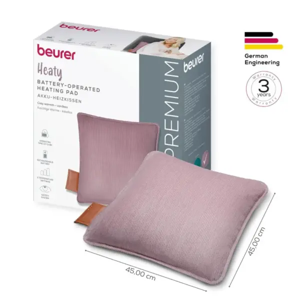 Електрогрілка Beurer HK 77 Heaty lavender-lila Електрогрілка Beurer HK 77 Heaty lavender-lila