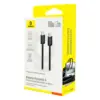 Дата кабель USB-C to USB-C 2.0m 100W (20V/5A) black Baseus (P10381400112-00)