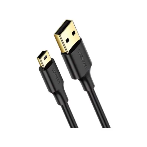 Дата кабель USB 2.0 AM to Mini 5P 0.5m black Ugreen (10354)