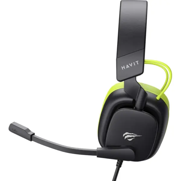 Навушники Havit H2048U USB 7.1 Black/Green (6939119034078)