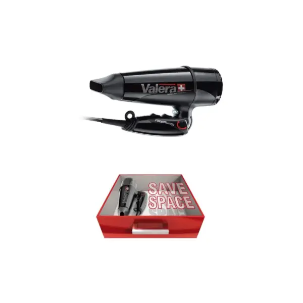 Фен Valera Swiss Light 5400 Fold-Away Ionic Tourmaline Black (SL5400T)