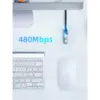 Дата кабель USB 2.0 AM/AF 3.0m Cabletime (CA915163)