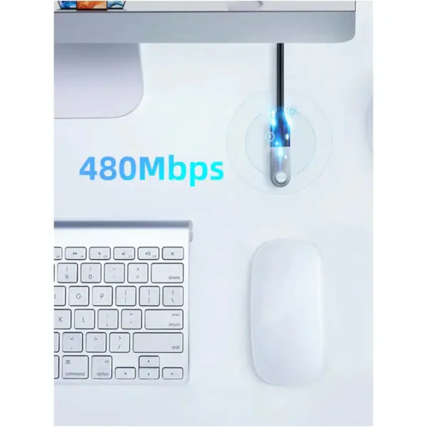 Дата кабель USB 2.0 AM/AF 3.0m Cabletime (CA915163)