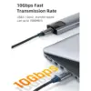 Дата кабель USB 3.1 AM to USB-C 1.5m Cabletime (CA915231)