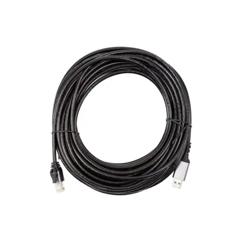 Дата кабель USB AM to RJ45 Ethernet 15.0m CAT6 UTP PowerPlant (CA915026)