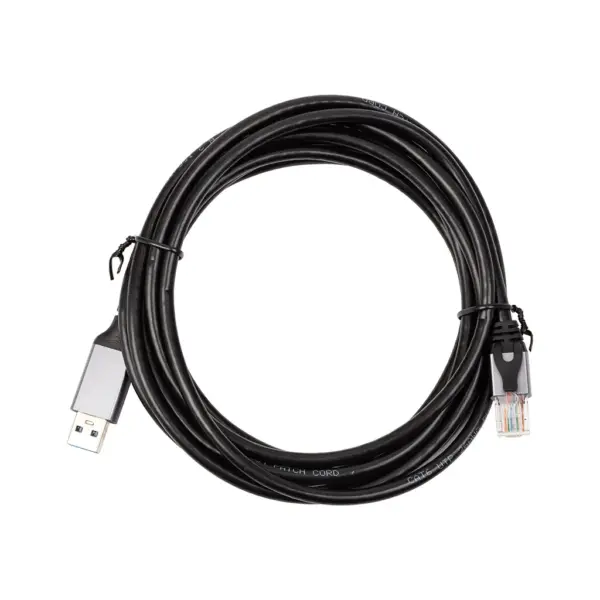 Дата кабель USB AM to RJ45 Ethernet 3.0m CAT6 UTP PowerPlant (CA914999)
