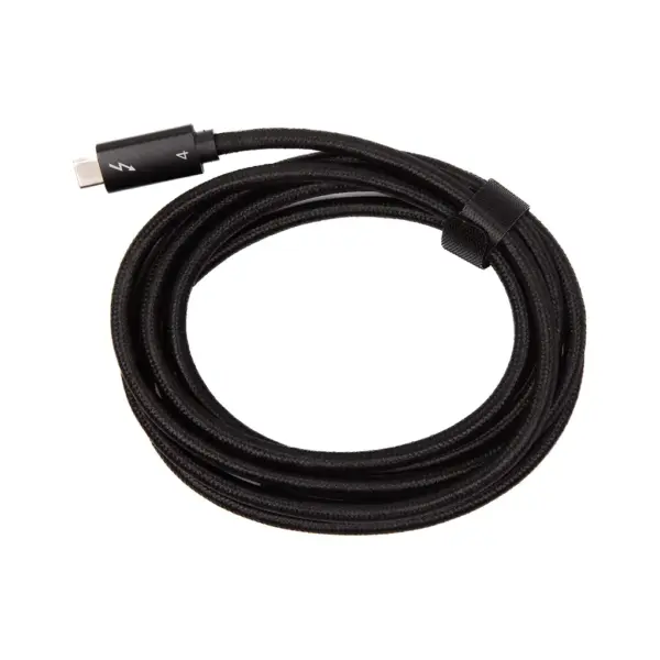 Дата кабель USB-C to USB-C 2.0m Thunderbolt 4 100W (20V/5A) 8K60Hz PowerPlant (CA915040)