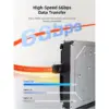 Кабель для передачі даних SATA III 0.5m 90° corner Cabletime (CA915903)