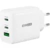 Зарядний пристрій J5create 1xUSB + 2xUSB-C 65W GaN QC3.0/PD/PPS (JUP3365E-EN)