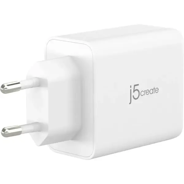 Зарядний пристрій J5create 1xUSB + 2xUSB-C 65W GaN QC3.0/PD/PPS (JUP3365E-EN)