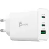 Зарядний пристрій J5create 1xUSB + 2xUSB-C 65W GaN QC3.0/PD/PPS (JUP3365E-EN)