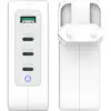 Зарядний пристрій J5create 1xUSB + 3xUSB-C 130W GaN QC3.0/PD/PPS (JUP43130E-EN)