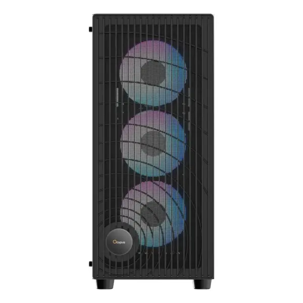 Корпус для ПК OCYPUS GAMMA C70 BK ARGB (GAMMA-C70-BKG400XX-GL)
