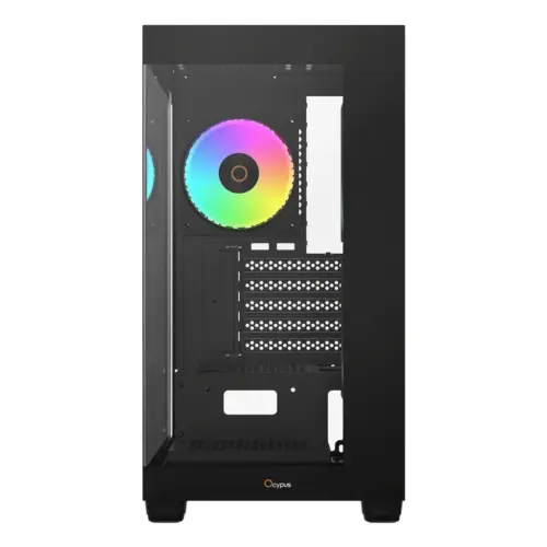 Корпус для ПК OCYPUS GAMMA C52 BK ARGB (GAMMA-C52-BKD300XX-GL)