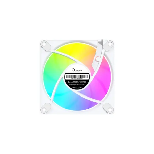 Кулер до корпусу OCYPUS GAMMA F12 ELITE WH ARGB (GAMMA-F12-WH1AM00E-GL)
