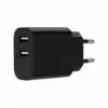 Зарядний пристрій Gembird 2xUSB 12W black (TA-UC-2A12-01-BK)