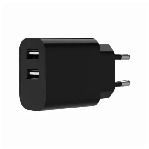 Зарядний пристрій Gembird 2xUSB 12W black (TA-UC-2A12-01-BK)