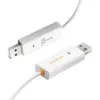 Дата кабель USB 2.0 AM/AM 1.8m Windows & Mac J5create (JUC400-N)