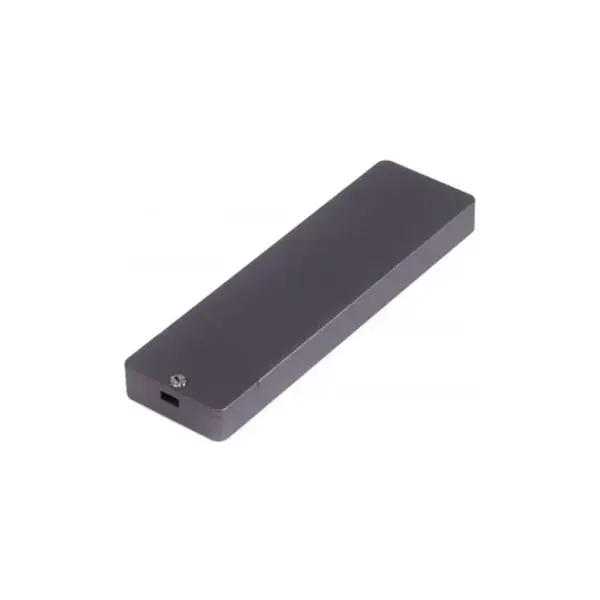 Кишеня зовнішня Maxxter M.2 NVMe & SATA SSD to USB-C 10Gbps black (EHDE-2280D-01)