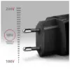 Зарядний пристрій AXAGON 1xUSB QC3.0 + 1xUSB-C PD20W black (ACU-PQ20)