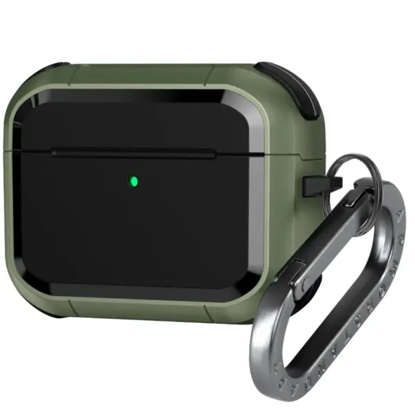 Чохол для навушників Armorstandart Panzer для Apple Airpods Pro 3 Olive Green (ARM88289)