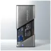 Кишеня зовнішня AXAGON USB-C 3.2 Gen 2 metal box for M.2 NVMe & SATA SSD SuperSpeed (EEM2-SG2)