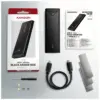 Кишеня зовнішня AXAGON USB-C 10Gbps metal box for M.2 NVMe SSD BLACK ARROW (EEM2-UB2)