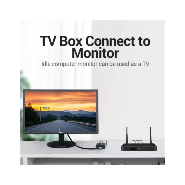 Конвертор RCA to HDMI black Vention (AEFB0)