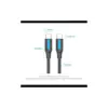 Дата кабель USB-C to USB-C 1.5m 5A black Vention (COTBG)