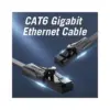 Патч-корд 0.75m UTP cat 6 RJ-45 black Vention (IBABE)