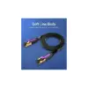 Патч-корд 3m FTP cat 7 RJ-45 black Vention (ICABI)