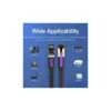 Патч-корд 3m FTP cat 7 RJ-45 black Vention (ICABI)