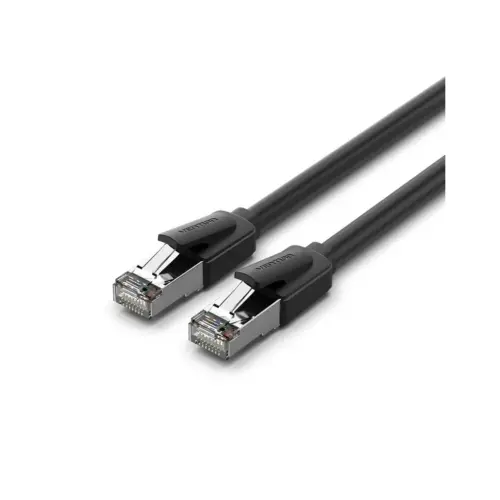 Патч-корд 5m S/FTP cat 8 RJ-45 black Vention (IKKBJ)