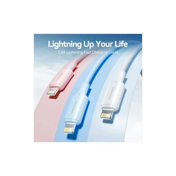 Дата кабель USB 2.0 AM to Lightning 1.0m 2.4A black Vention (LAMBF) Дата кабель USB 2.0 AM to Lightning 1.0m 2.4A black Vention (LAMBF)