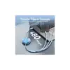 Дата кабель USB 2.0 AM to 2xUSB-C + Lightning 1.0m 3.5A retractable Vention (TRJBBE)