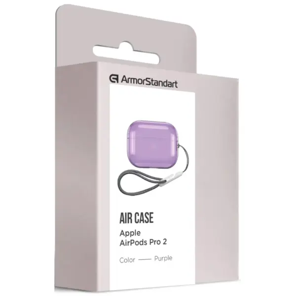 Чохол для навушників Armorstandart Air для Apple Airpods Pro 2 Purple (ARM85335) (ARM85335)