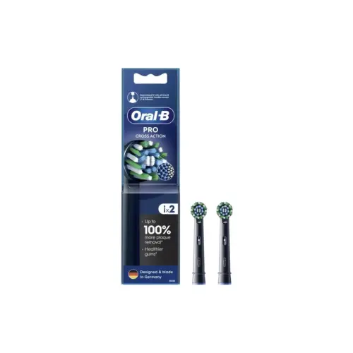 Насадка для зубної щітки Oral-B Cross Action EB50BRX (2) (8006540847657) Насадка для зубної щітки Oral-B Cross Action EB50BRX (2) (8006540847657)