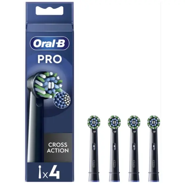 Насадка для зубної щітки Oral-B Cross Action EB50BRX (4) (8006540847671)