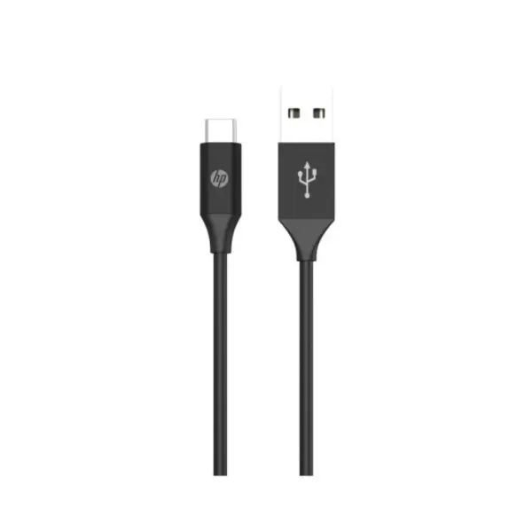 Дата кабель USB 2.0 AM to USB-C 1.0m 3A braided HP (HP_DHC-TC102-1M)