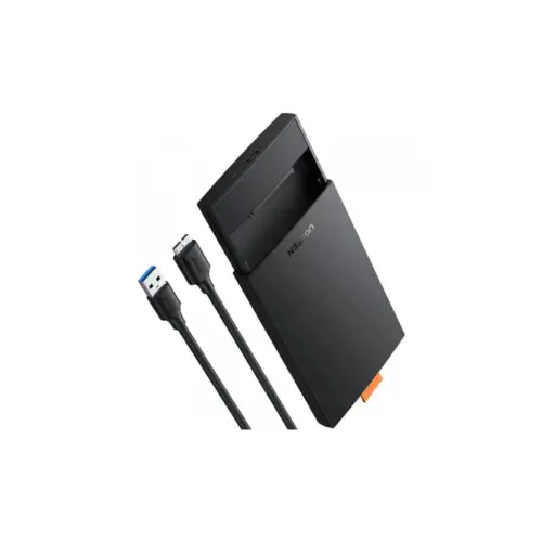 Кишеня зовнішня Ugreen USB 3.0 to 2.5" HDD/SSD CM237 black (60353)