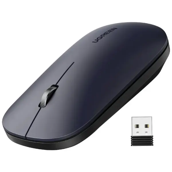 Мишка Ugreen MU001 Portable Wireless Black (90372) Мишка Ugreen MU001 Portable Wireless Black (90372)