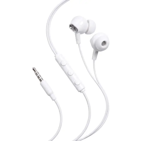 Навушники Vention Echo Lite 3.5mm In-Ear Wired White (GBAWAV)