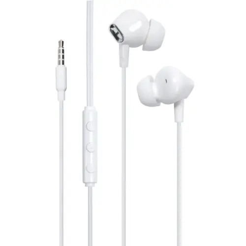 Навушники Vention Echo Lite 3.5mm In-Ear Wired White (GBAWAV)