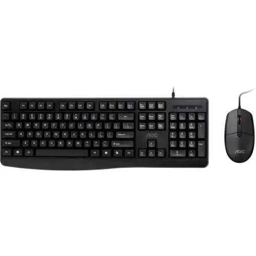 Комплект AOC KM170B USB UA Black (KM170B/97)