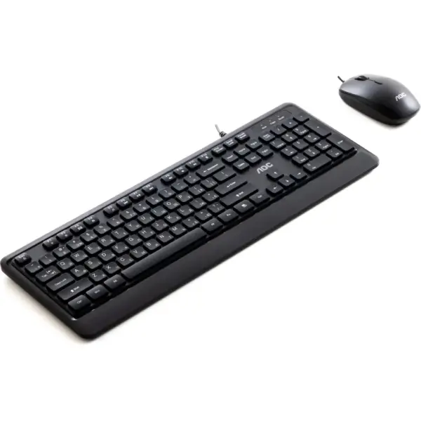 Комплект AOC KM220B USB UA Black (KM220B/97)