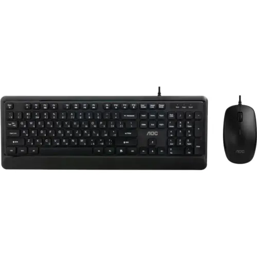 Комплект AOC KM220B USB UA Black (KM220B/97)